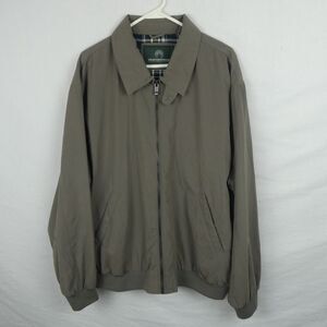 Weatherproof Micro Suede Bomber Golf Water Resistant Multi Lined Jacket Coat XL